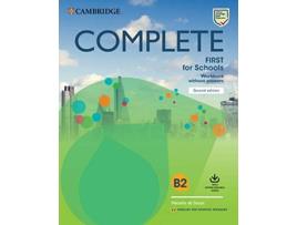 Livro Complete First For Schools Workbook Without Key +Dowloadable Audio de VVAA (Inglês)