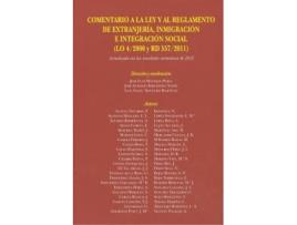 Livro Comentario A La Ley Reglamento Extranjeria Inmigración E Integración Social de Jose Luis Monereo (Espanhol)