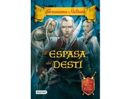 Livro L'Espasa Del Destí de Geronimo Stilton (Catalão)