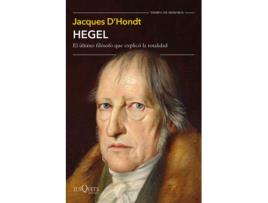 Livro Hegel de Jacques D'Hondt (Espanhol)