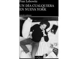 Livro Un Día Cualquiera En Nueva York de Fran Lebowitz (Espanhol)