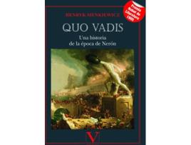 Livro Quo Vadis de Henryk Sienkiewicz. (Espanhol)