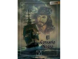 Livro El Corsario Negro de Emiilo Salgari (Italiano)