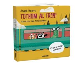 Livro Tothom Al Tren! de Angeles Navarro (Catalão)