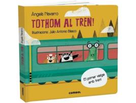 Livro Tothom Al Tren! de Angeles Navarro (Catalão)