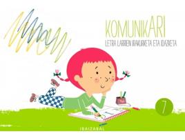 Livro Koadernoak Komunikari 7 de VVAA (Basco)