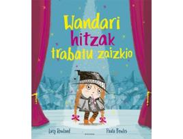 Livro Wandari Hitzak Trabatu Zaizkio de Lucy Rowland (Basco)