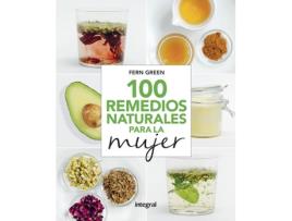 Livro 100 Remedios Naturales Para La Mujer de Green Fern (Español)