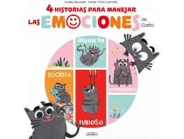 Livro 4 Historias Apra Manejar Las Emcoiones De Gatito de Andrey Bouquet (Espanhol)