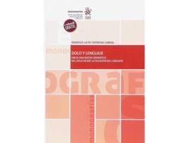 Livro Dolo Y Lenguaje de Rodrigo Ferreira (Espanhol)