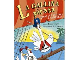 Livro La Gallina Pirata de Brian Yanish (Espanhol)