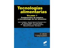 Livro Tecnologías Alimentarias Volumen 1 de Juan A García De Fernando Ordoñez (Espanhol)