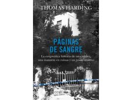 Livro Páginas De Sangre de Thomas Harding (Espanhol)