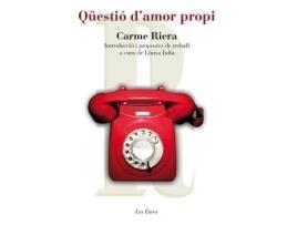 Livro Qüestió D'Amor Propi de Carme Riera (Catalão)