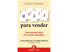 Livro Magia Para Vender de José María De La Torre Maroto (Espanhol)