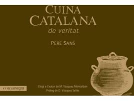 Livro Cuina Catalana De Veritat de Pere Sans Estrada (Catalão)