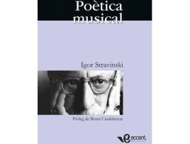 Livro Poètica Musical de Igor Fiodorovich Stravinskii (Catalão)