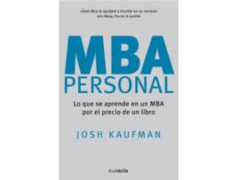 Livro Mba Personal de Josh Kaufman (Espanhol)