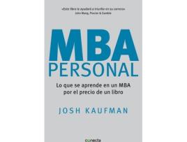 Livro Mba Personal de Josh Kaufman (Espanhol)
