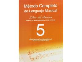 Livro Método Completo De Lenguaje Musical 5º Nivel. Libro Del Alumno de Maria Agustina Perandones Manuel (Espanhol)
