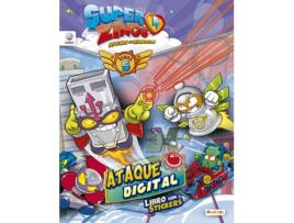 Livro Libro De Stickers Superzings Series 5 - España de Ediba Europa Eon Sl (Espanhol)