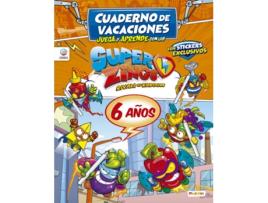 Livro Cuaderno De Vacaciones Juega Y Aprende Con Los Superzings Para 6 Años de Ediba Europa Eon Sl (Espanhol)
