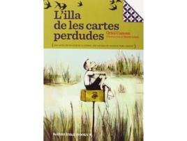 Livro L Illa De Les Cartes Perdudes de Oriol Canosa (Catalão)