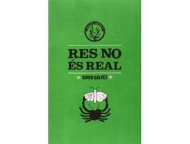 Livro Res No És Real de David Gálvez (Catalão)