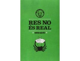 Livro Res No És Real de David Gálvez (Catalão)