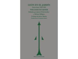 Livro León En El Jardín de William Faulkner (Espanhol)  