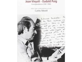 Livro Joan Vinyoli - Eudald Puig de Joan Vinyoli I Pladevall (Catalão)