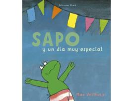 Livro Sapo Y Un Día Muy Especial de Max Velthuijs (Espanhol)