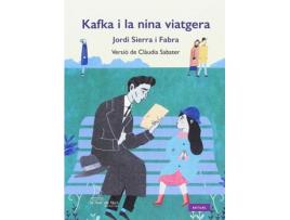 Livro Kafka I La Nina Viatgera de Jordi Sierra I Fabra (Catalão)