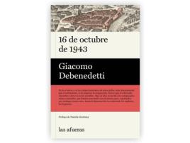 Livro 16 De Octubre De 1943 de Giacomo Debenedetti (Espanhol)