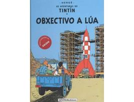 Livro Obxectivo A Lúa de Hergé (Galego)