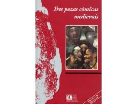 Livro Tres Pezas Cómicas Medievais de Henrique Harguindey Banet (Galego)