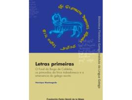 Livro Letras Primeiras de Xosé Henrique Monteagudo Romero (Galego)