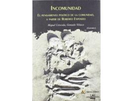 Livro Incomunidad de Miguel ... Cereceda Sánchez (Español)