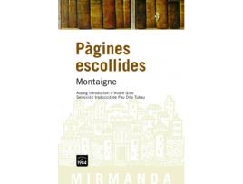 Livro Pàgines Escollides de Montaigne (Catalão)