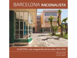 Livro Barcelona Racionalista de Mercè Vidal I Jansà (Catalão)