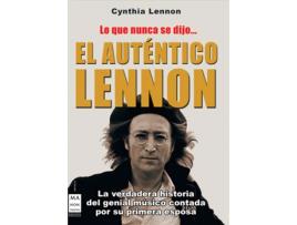 Livro El Auténtico Lennon de Cynthia Lennon (Espanhol)