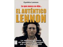 Livro El Auténtico Lennon de Cynthia Lennon (Espanhol)