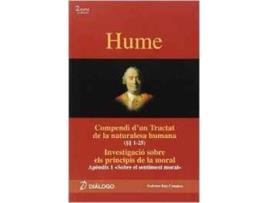 Livro Compendi DUn Tractat Naturalesa Humana de David Hume (Valenciano)