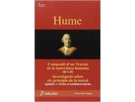 Livro Compendi D'Un Tractat Naturalesa Humana de David Hume (Valenciano)