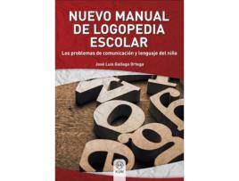 Livro Nuevo Manual De Logopedia Escolar de José Luis Gallego Ortega (Espanhol)