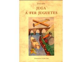 Livro Juga A Fer Juguetes de Joan Sans (Catalão)