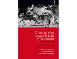 Livro X Jornadas Sobre Ganado De Lidia Y Tauromaquia Pamplona, 24 de Jose Antonio Mendizabal Aizpuru (Espanhol)