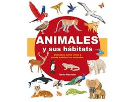 Livro Animales Y Sus Habitats de Ilaria Barsotti (Espanhol)