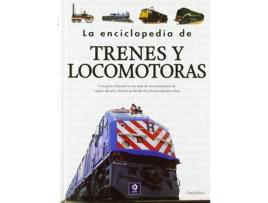 Livro La Enciclopedia De Trenes Y Locomotoras de David Ross (Espanhol)