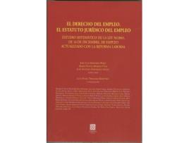 Livro El Derecho Del Empleo de José Luis Monereo Pérez (Espanhol)  